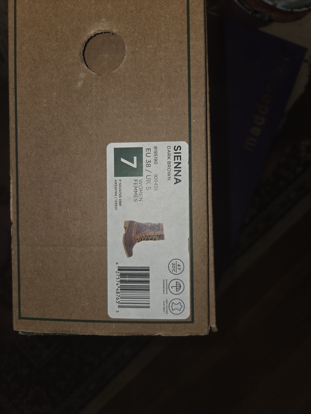 Kamik Sienna Lace-Up Women's Boot - Dark Brown